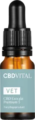 CBD Vital Extrait VET CBD 5 Premium pour animaux de compagnie, 5%, 500 mg, 10 ml