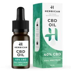Herbican Пълноспектърно CBD масло, 40%, 10 ml