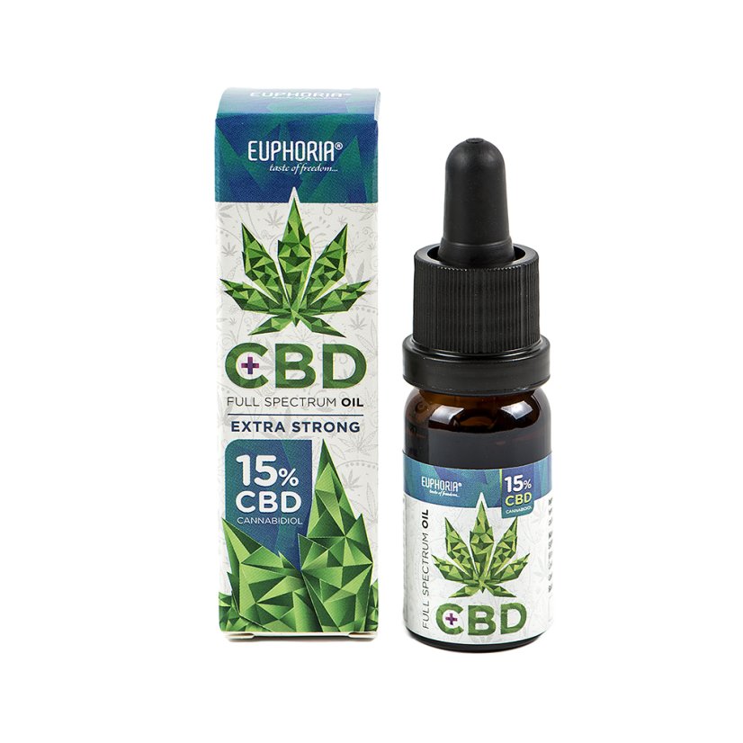 Euphoria CBD oil 15%, 30 ml, 4500 mg