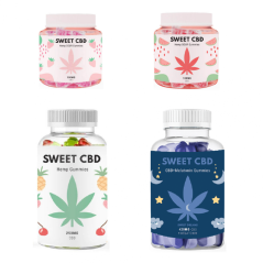 Sweet CBD Gummies STARTER PACK, 870 mg CBD