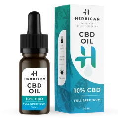Herbican Fuldspektrum CBD-olie, 10%, 10 ml