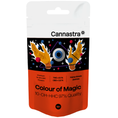 Cannastra 10-OH-HHC Flower Colour of Magic 97 % Quality, 1 g - 100 g