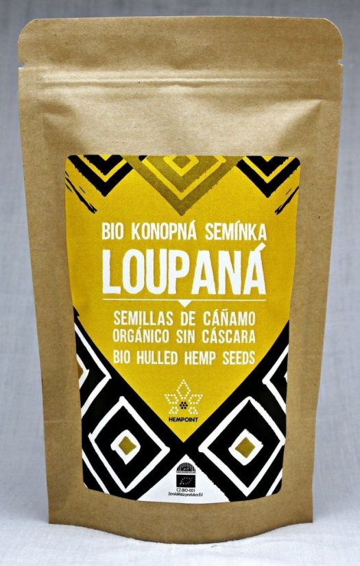 Hempoint BIO konopná semínka loupaná 150g