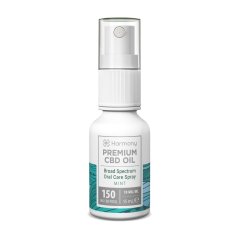 Harmony CBD Spray Oral Care 150 mg, μέντα, 15 ml
