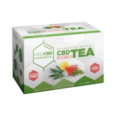 MediCBD Rooibos arbata, CBD 7,5 mg, 20 arbatos pakelių dėžutė