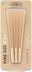 The Original Cones, Cones Natural King Size 3x Blister