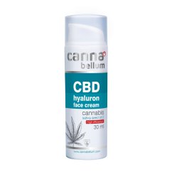 Cannabellum CBD pleťový krém s kyselinou hyaluronovou, 30ml