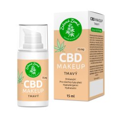 Zelena Zeme CBD makeup light dark, 15 ml