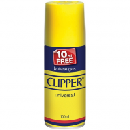 Clipper Briquet à gaz universel, 100 ml