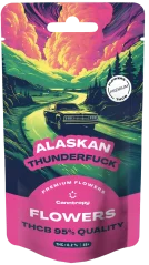 Canntropy THCB Flower Aliaskan Thunderfuck, THCB 95% kokybė, 1 g - 100 g