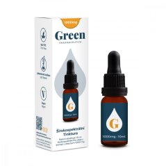 Green Pharmaceutics Βάμμα ευρέος φάσματος, 10%, 1000 mg CBD, 10 ml
