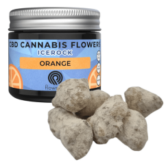 Flowrolls Icerock 85% CBD Orange, 1-5g