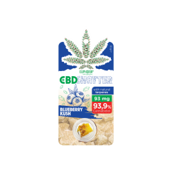 Euphoria Shatter Blueberry kush (93 a 465 mg de CBD)