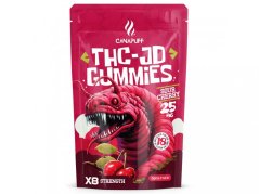 CanaPuff THCJD Gummies Sour Cherry, 5 бр x 25 mg THCJD, 125 mg