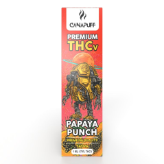 CanaPuff Papaya Schlagen 79 % THCv - Einweg Vape-Stift, 1 ml