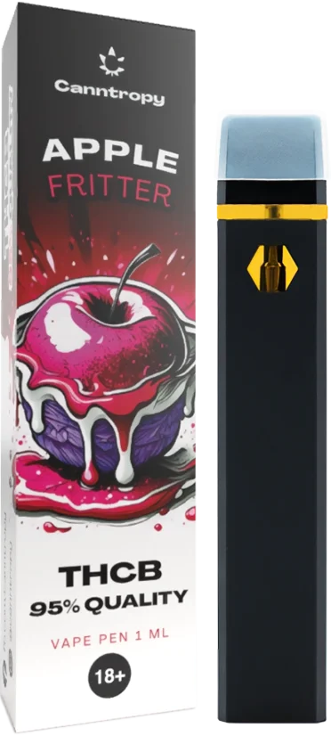 canntropy vape Canntropy THCB Disposable Vape Pen Apple Fritter, THCB quality 95%, 1 ml