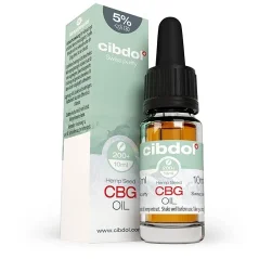 Cibdol Уље конопље 5% ЦБГ и 2,5% ЦБД, 500:250 мг, 10 мл