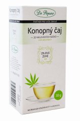 Dr. Popov CBD Konopný čaj porcovaný 30 g
