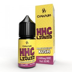 CanaPuff HHC Flydende Marionberry Kush, 1500 mg, 10ml