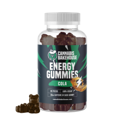 Cannabis Bakehouse Energy Caffeine Gummies - Bears, 60 pcs, 100 g
