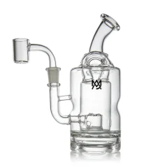 MJ Arsenal Turbine Mini Dab Rig – skaidrus