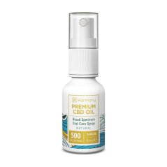 Harmony CBD Σπρέι Από το στόμα Φροντίδα 500 mg, 15 ml, Φυσικός