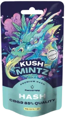 Canntropy CBG9 Hash Kush Mintz, CBG9 85% kokybė, 1 g - 100 g