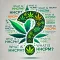 A question mark made up of cannabis leaves, a cannabis leaf behind it and all around the text: what is HHCPM?