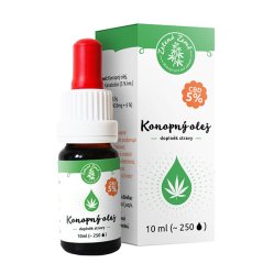 Aceite de cáñamo con CBD Zelena Zeme 5 %, 1500 mg, 30 ml
