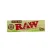RAW Økologisk hamp enkelt bred rullepapir - naturligt uraffineret rullepapir, 50 ark