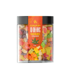 CanaPuff 10-OH-HHC Gummies Orange, THC less than 0,2 %, 10 - 50 pcs