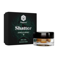 Happease - Ekstrakts Jungle Spirit Shatter 58% CBD, 1 g
