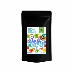 Czech CBD THC Odyssey Jelly Blue Mango, 70 mg THC, 10 buah