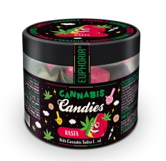 Euphoria Cukierki konopne Rasta, 140 g