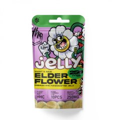 Czech CBD HHC Jelly Holunderblüte, 10 Stück x 25 mg, (250 mg)
