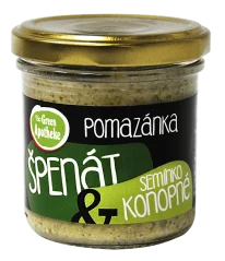 Green Apotheke Spinach and hemp seed spread 140g