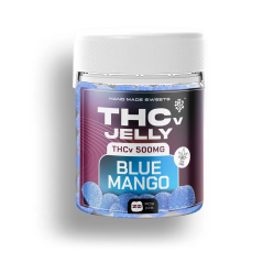 Τσέχικη CBD THCV Jelly Blue Mango, 25 mg THCV, 20 τεμ.