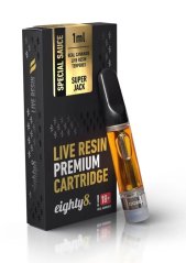 Eighty8 Cartuș CBD Super Jack terpene de rășină vii, 1 ml