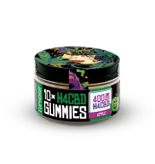 Euphoria H4CBD Gummies Apple, 10 τεμ x 40 mg, 400 mg
