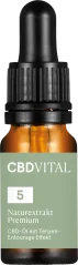 CBD Vital Natural Extract PREMIUM CBD Oil 5%, 500 mg, 10 ml