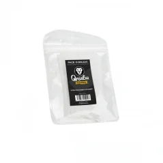 Qnubu Pungă de presare colofoniu 11 x 5 cm Pachet 10 bucăți 90 microni