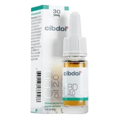 Cibdol Aceite de CBD 2.0 30 %, 3000 mg, 10 ml