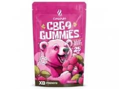 CanaPuff CBG9 Gummies Raspberry, 5 pcs x 25 mg CBG9, 125 mg