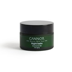 Cannor Night Moisturizing Balm med CBD, 25 ml