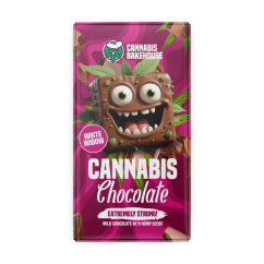 Cannabis Bakehouse Milk Chocolate bar with hemp seeds, White Widow, 1 pcs, 100 g