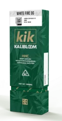 Kalibloom HHC Vape Pen White Fire OG 96 %, 1000 mg HHC, 1 ml