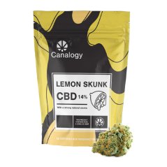 Canalogy CBD Hampeblomst Citron Skunk 14 %, 1 g - 1000 g