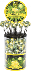 Cannabis Lemon Haze Lollies – Display Container (100 Lollies), 1800 g