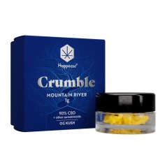 Happease – Ištrauka Mountain River Crumble, 90% CBD, 1 g