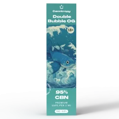 Canntropy CBN Vape Pen Doble Burbuja OG, 95 % CBN, 1ml